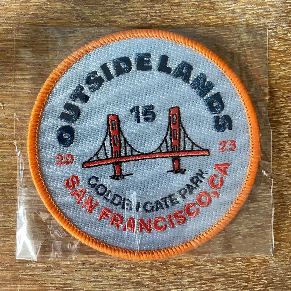 Outside lands OSL iron on patch